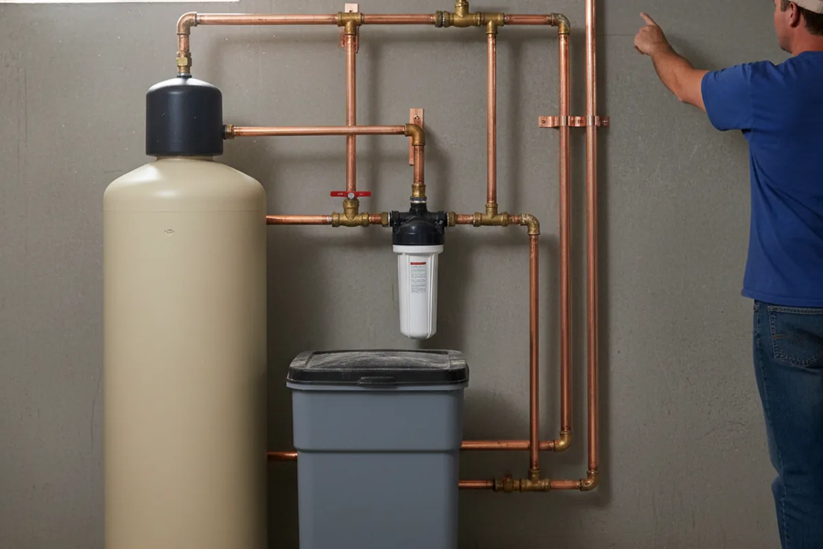 Whole-house water treatment system installed in Summit Point